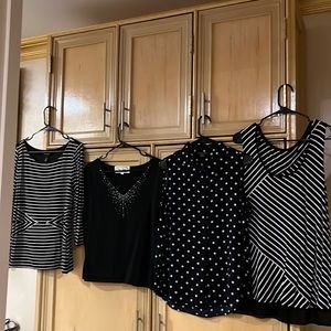 A 4 pack deal 4 gorgeous tops  too fashion 👩‍🎨